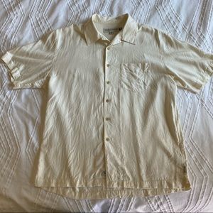 Quicksilver size medium silk blend aloha shirt